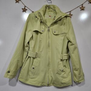 ZeroXposur Vintage Neon Jacket Size Medium Lightweight Adjustable Gorpcore